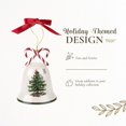 thumbnail image 3 of Spode Christmas Tree Candy Cane Bell Ornament, Elegant Hanging Decoration for Christmas Trees - Holiday Home Accents & Festive Ornament - Thoughtful Keepsake & Gift for Friends & Family, 3 of 7