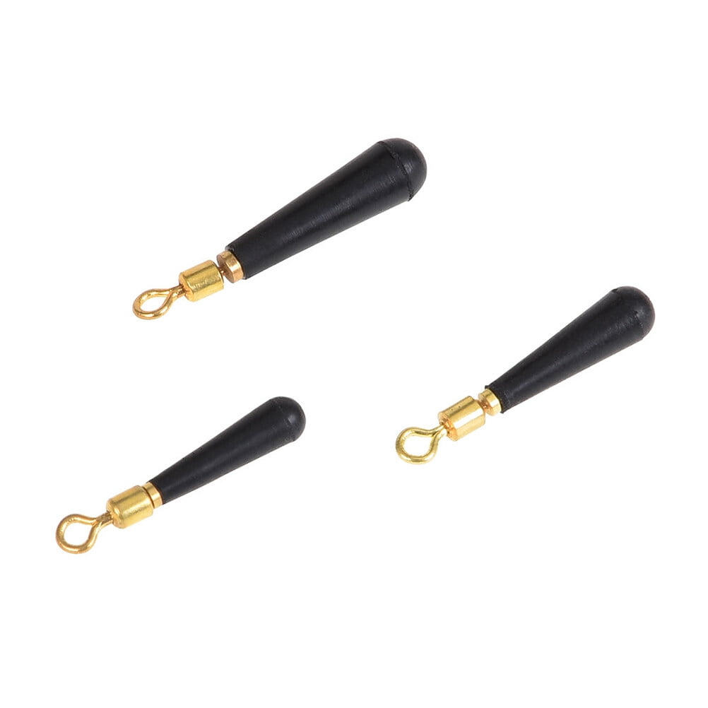 LIFKOME 100Pcs Durable Compact Fishing Rolling Drift Float Connector for Long Rod Use