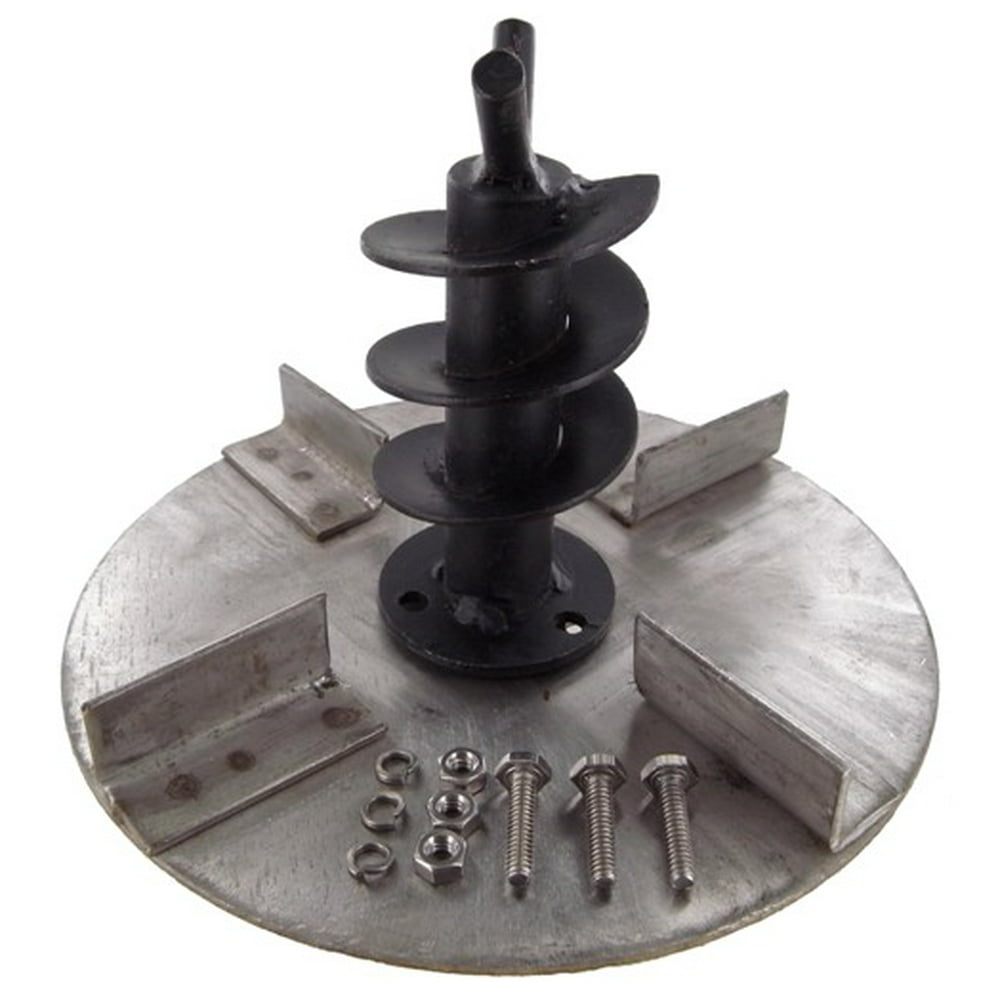 Auger Agitator and Spinner Disk Fits Meyer and Buyer Salt Spreaders