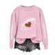 thumbnail image 1 of Ailaofu Football Sweatshirts for Women Oversized Crewneck Sweatshirt Cute Crewnecks Holiday Long Sleeve Rugby Sweat Shirts, 1 of 4