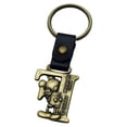 thumbnail image 2 of Mickey Mouse Letter F Brass Key Chain, 2 of 2