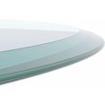 thumbnail image 4 of 24" Round 3/8" Inch Thick Tempered Glass Table Top - Beveled Edge Clear, 4 of 6
