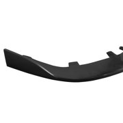 Ikon Motorsports Front Bumper Lip Spoiler Lower Air Dam Chin Splitter Bodykit Replacement Compatible With 2019-2022 Toyota Corolla SE/XSE Hatchback MDA V2 Style PU Polyurethane Unpainted Black