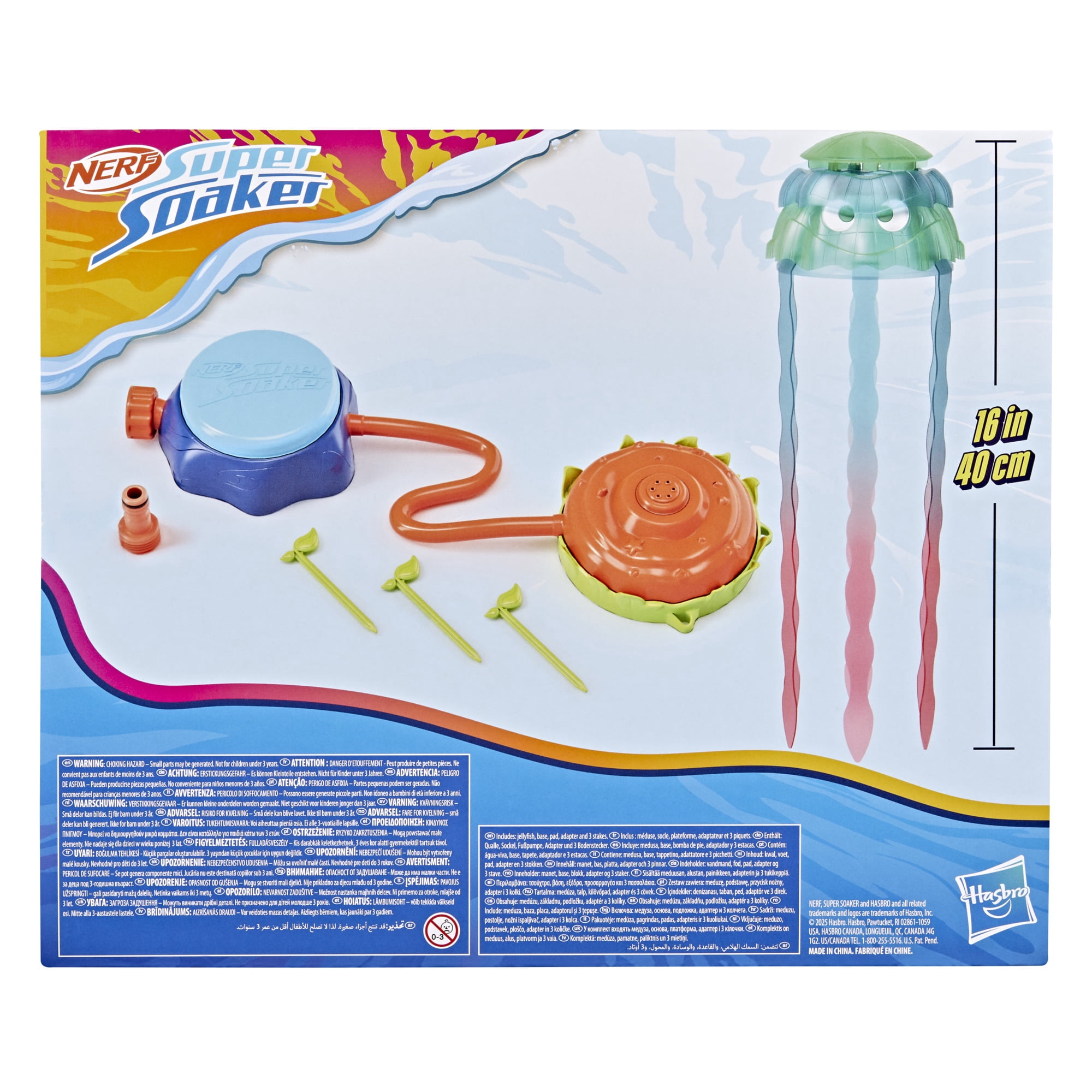 Nerf Super Soaker Stomp & Soak Water Toy, Launches Into the Air