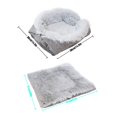thumbnail image 4 of Lit pour Chien Mode Chenil Petit Chat Animal Chiot Lit Rond Maison Coussin Doux et Chaud, 4 of 8