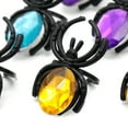 thumbnail image 4 of 10Pcs Halloween Spider Gem Rings Plastic Spider Rings Toys Halloween Party Favors Decorations, 4 of 8