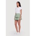 thumbnail image 2 of Women's Drawstring Waist Ruffle Tiered Skort, 2 of 4