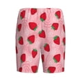 thumbnail image 7 of Daiia Strawberry Mens Woven Stretch Pajama Short,Short Pajama Pants-XX-Large, 7 of 7