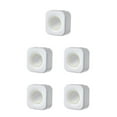 thumbnail image 1 of Shengyu Sac de Rangement Alimentaire 1/2/3/5, Boîte Étui Murale Sans Perçage, Réutilisable, Grande Capacité, Gain de Place, Antipoussière pour Cuisine, Blanc, 5 Pcs, 1 of 6