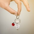 thumbnail image 4 of Teacher Appreciation Keychain Stainless Steel Thank You Gift for Educators, 4 of 6