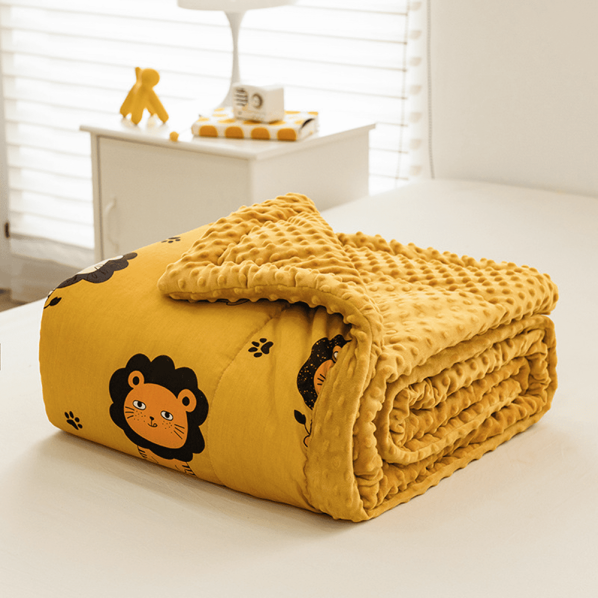 Weighted Blanket for Kids 100 Cotton Throw Blanket with Beads Reversible Heavy Blanket for Children 39x59 Inch Walmart
