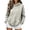 Light Grey, variant on Leopard Hoodie for Women Oversized Y2k Print Hoodies Pullover Trendy Hooded Fall Sweatshirts with Pockets
