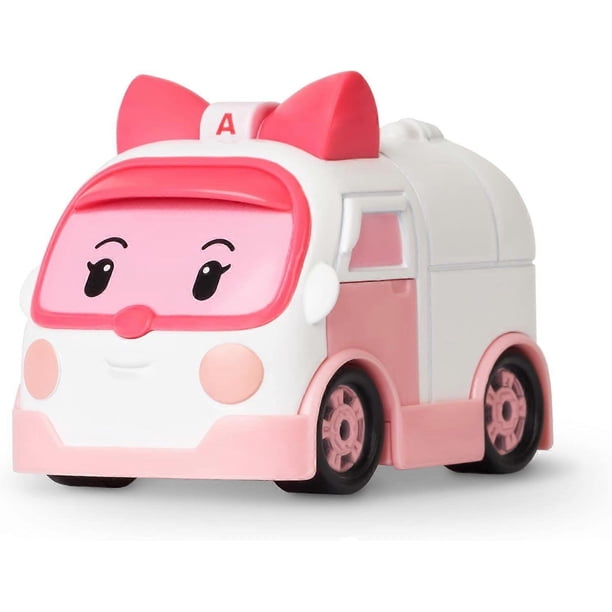 Metal toy car, ambulance toys (non-deformed die-cast molded vehicles), for children 3 years and older, holiday children's gifts