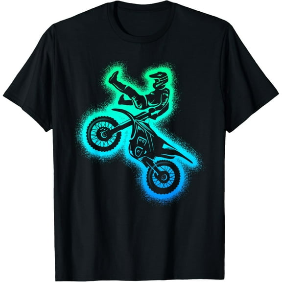 Dirt Bike Riding Motocross Racing Men Boys Dirt Biking T-Shirt