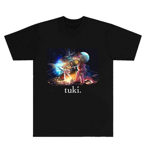 Singer Tuki 15 Album Merch T-Shirts Cosplay Unisex Fashion Jpop Style Short Sleeve Tee Crewneck Top