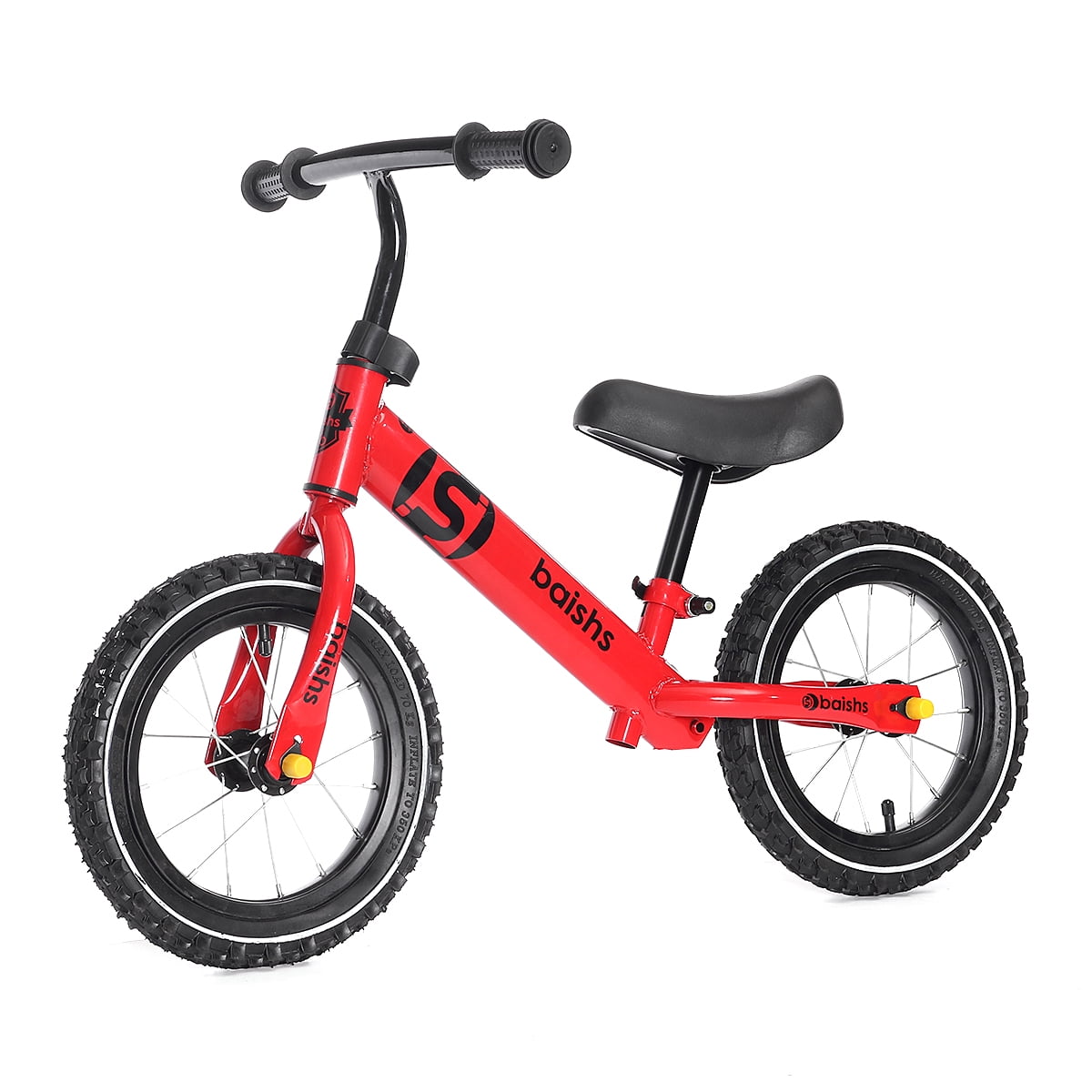 3 Colors 12'' Kids Balance Bike Pump Children Learn to Ride No-Pedal Inflatable Tire Xmas For 2-6 years old Kids and Toddlers