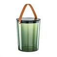 thumbnail image 2 of Papelera, cesto de basura, bolsas de basura, cestos de basura de plástico transparente, cesto de basura pequeño con tapa abatible para baño, dormitorio, cocina, residencia universitaria, oficina - Pap, 2 of 9