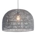 thumbnail image 4 of Paradise Ceiling Lamp Gray Ceiling Lamp, Transitional Style, Hardwired standard bracket, mounting hardwares included, Steel, Lighting Ceiling Lamps, 4 of 6