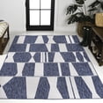 thumbnail image 3 of JONATHAN Y TUSCAN SUN 8 x 10 Area Rug, Odette Geometric Abstract Two-Tone - Navy/Cream, TSN303B-8, 3 of 6