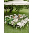 thumbnail image 3 of St Patrick's Day Outdoor Tablecloth - 60x120 Inch Rectangle Dining Table Cover, Lucky Shamrock Gnomes Truck Branches Beige Waterproof Outdoor Table Cloth with Umbrella Hole & Zipper for Picnic/Patio, 3 of 7