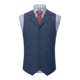 thumbnail image 1 of Camiseta sin mangas con cuello vuelto para hombre, de color liso, sin mangas, con múltiples bolsillos, cómoda y transpirable., 1 of 5
