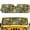 Aesthetic Floral, variant on Chririnla Retro American Flag Windshield Sunshade for Wrangler Rubicon Sahara TJ JK JKU 2 & 4 Door Hot Weather Car Sun Shade Blocks UV Rays and Keep Vehicle Cool Accessories