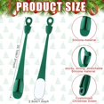 thumbnail image 5 of Bxaolu 6 Pcs Christmas Garland Hanger for Mantle Garland Hooks Christmas Wreath Ties Stocking Holder Reusable Silicone Adhesive Tape for Wreath Fireplace Mantle Stairways (Green,6), 5 of 9