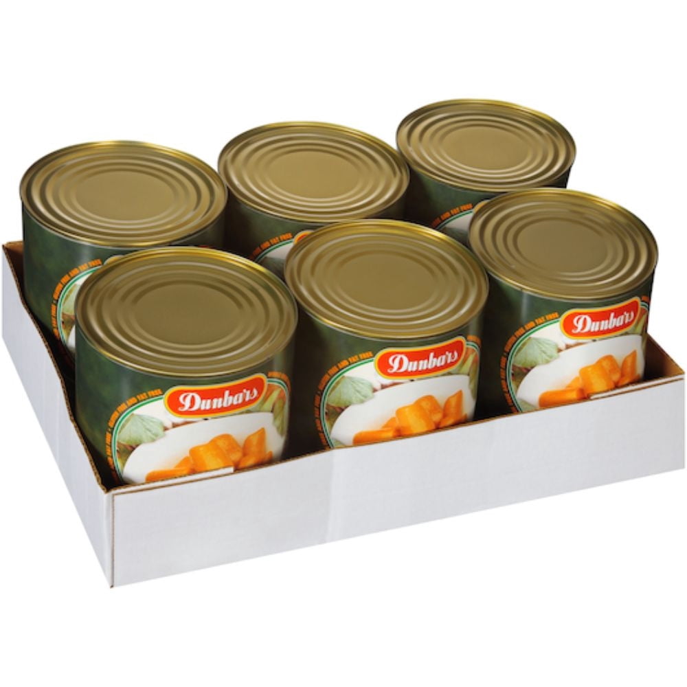 Dunbars Whole Yam Sweet Potatoes Packed in Syrup, 108 Ounce, 6 Per Case