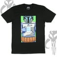 thumbnail image 3 of Star Wars Jango Fett World's Best Dad Men's Black T-Shirt, 3 of 4
