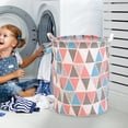 thumbnail image 4 of SIfdSeng Get it Fast Patterned Linen Laundry Hamper Without Lid Large Open Top Stylish and Breathable Fabric for Bedroom Or Bathroom Easy and Durable Design, 4 of 5