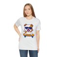 thumbnail image 6 of Skateboarding Bulldog Unisex T Shirt, 6 of 12