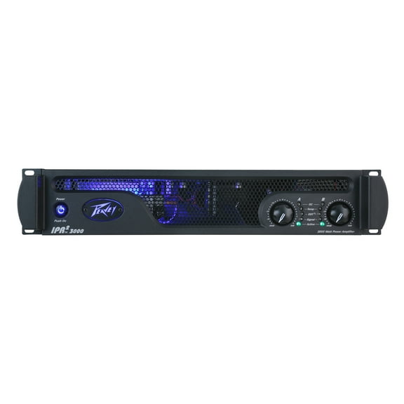 Peavey IPR 2 3000 120US LED Illuminated Power Amp W/ 2Ch Lr Crossovers 3609520