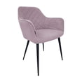 thumbnail image 2 of SET DE 2 SILLAS VELVET MODERNAS PARA COMEDOR MARCA GRAVITA, 2 of 6