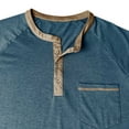 thumbnail image 7 of Cllios Mens T-shirts Casual Short Sleeve Tees Classic Fit Crew Neck Tops Basic Athletic Sport Color Block Shirts S-3XL, 7 of 7