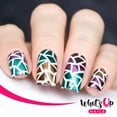 thumbnail image 3 of Whats Up Nails - Mosaic Vinyl Stencils Nail Art Design, 3 of 15