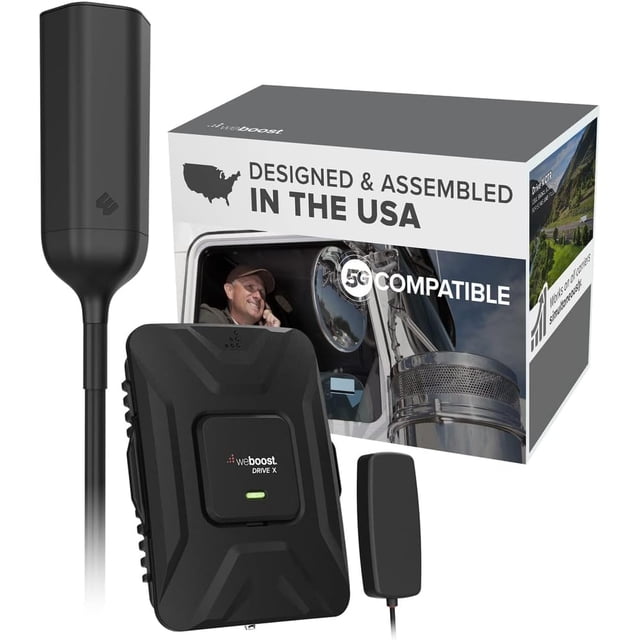 Amplificador de señal para teléfonos móviles para camiones WeBoost Drive 4G-X OTR