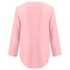 thumbnail image 5 of UMfun - Blusas de talla grande para mujer, con cremallera frontal, cuello en V, manga 3/4, estilo túnica informal de verano con mangas con puños, tallas S-5XL, 5 of 7