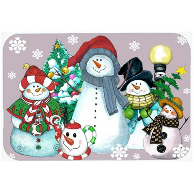 Snowman Collection For The Holidays Kitchen & Bath Mat, 20 x 30
