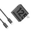 thumbnail image 5 of 125W TurboPower - PPS PD Super Fast Charger with 3.3ft USB-C to USB-C Cable Compatible with Motorola Edge 50 Pro, Edge 50 Ultra, Edge 30 Ultra, 5 of 5