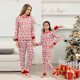 thumbnail image 5 of Conjuntos familiares a juego Top estampado casual de Navidad con trajes inferiores Ropa para el hogar Fridja  nalpqowj26488, 5 of 7