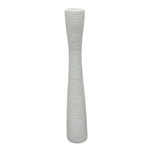 Esquirla Tall Floor Vase Decorative Vase Standing Flower Vase Modern Hallway Flower Holder Centerpiece Home Decor Minimalist Material Suitable for livingroom wedding bedroom White 38.5cm