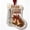 E, variant on Christmas Sock Cash Gift Holder Ornament,Acrylic Christmas Money Holder Hanging Decorations,Funny Holiday Xmas Tree Hanging Decor