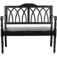 thumbnail image 2 of Safavieh American Homes Collection Benjamin Banc Noir Vieilli, 2 of 4