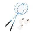 thumbnail image 3 of yingyy Premium Badminton Training Equipment Lightweight Rackets Set For Family Play Badminton Training Equipment Outdoor Sports Blue 67cm, 3 of 6