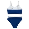 thumbnail image 4 of Usaibhir Girls Swimsuit Two Piece High Waist Athletic Piping Girls Bathing Suit Cute Fashion Classic Bikinis Set Kids Swim Suits 9-15T, 4 of 8