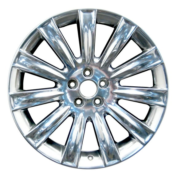 Remanufactured Metallic Polished Aluminum Wheel 20 x 8 9A5Z1007A fits 2009-2011 Lincoln MKS