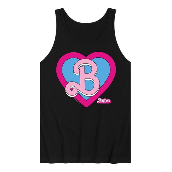 Barbie the Movie - Heart Crest - Men's Jersey Tank Top