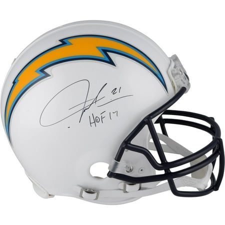 Ladainian Tomlinson Signed Authentic Helmet - LaDainian Tomlinson San Diego Chargers Autographed Pro-Line Helmet with