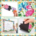 thumbnail image 3 of 12 Pcs Tropical Magnetic Border Summer Bulletin Board Border Hawaiian Luau Flower Flamingo Strips Trim Bulletin Board Decorations for Back to School Classroom Office Whiteboard Wall Decor, 3 of 7