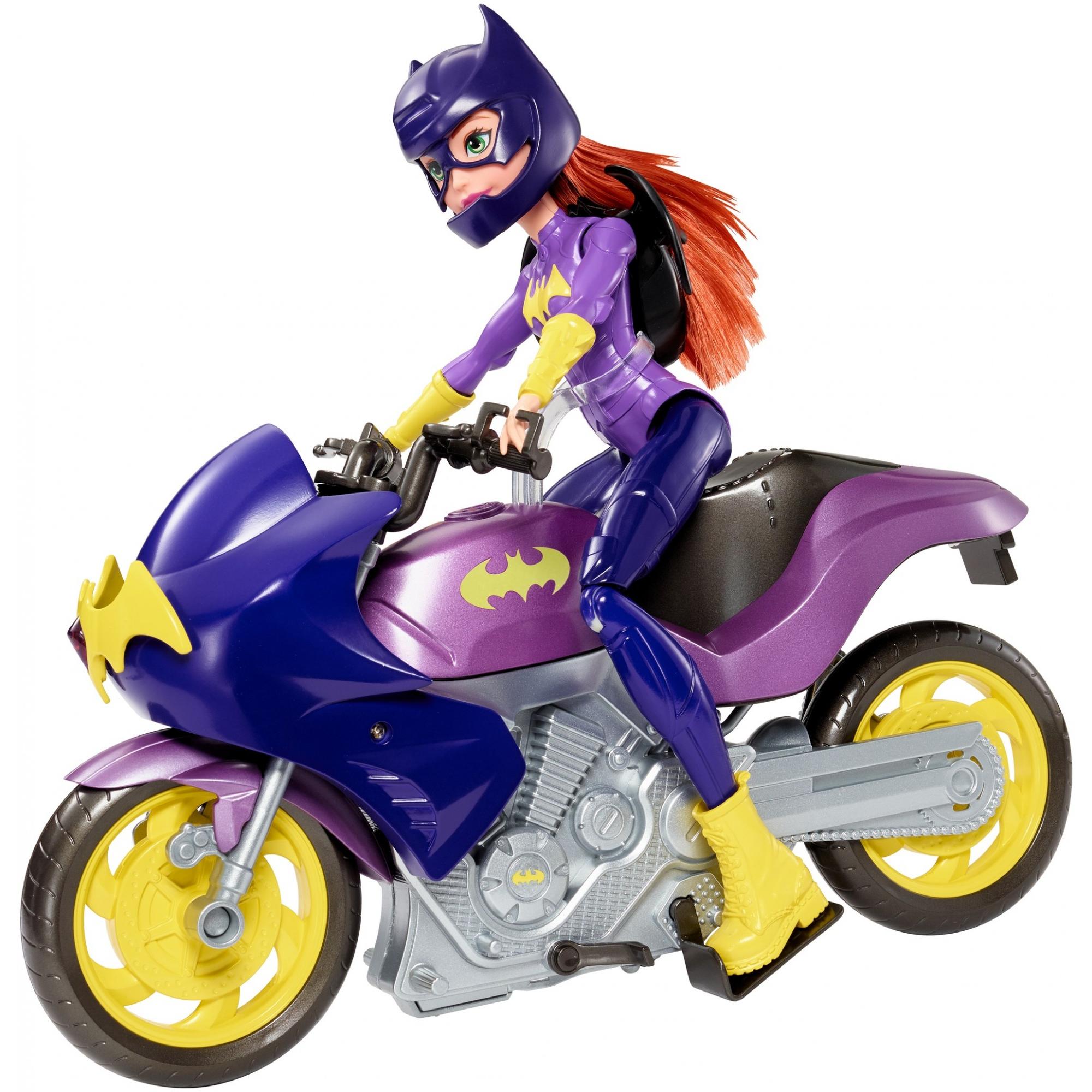 DC Super Hero Girls Batgirl Doll and Batcycle Vehicle Set - image 4 of 12
